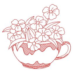 Redwork Easter Teacup 09(Lg)