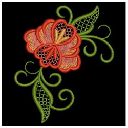 Blooming Corners 06 machine embroidery designs
