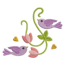 Sweet Birds 2 02 machine embroidery designs
