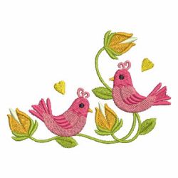 Sweet Birds 2 03 machine embroidery designs