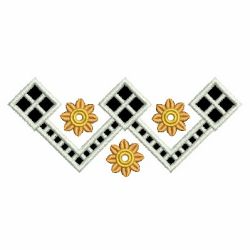 Cutwork Border Deco 05 machine embroidery designs