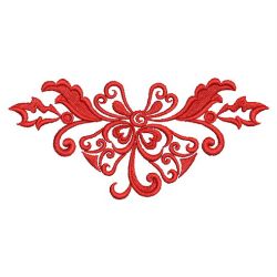 Damask Christmas Adornments 02(Sm) machine embroidery designs