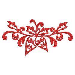 Damask Christmas Adornments 03(Lg) machine embroidery designs