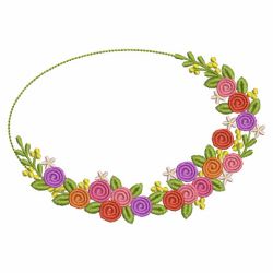 Colorful Roses 08 machine embroidery designs