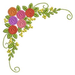 Colorful Roses 09 machine embroidery designs