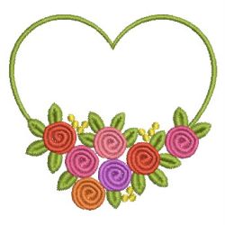 Colorful Roses 10 machine embroidery designs