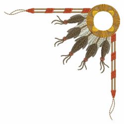 Indian Feathers 12 machine embroidery designs