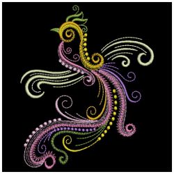 Neon Birds 07(Lg) machine embroidery designs