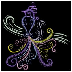 Neon Birds 09(Lg) machine embroidery designs