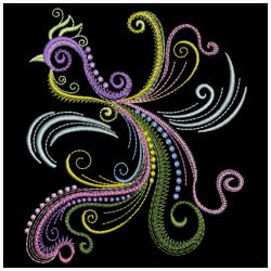 Neon Birds 10(Lg) machine embroidery designs