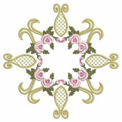 Pearly Rose Quilt 06(Sm) machine embroidery designs