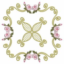 Pearly Rose Quilt 07(Sm) machine embroidery designs