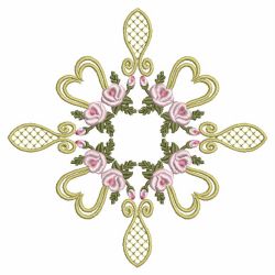 Pearly Rose Quilt 09(Lg) machine embroidery designs
