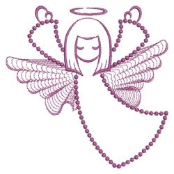 Rippled Angels 10(Lg) machine embroidery designs