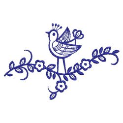 Bluework Birds 06(Md) machine embroidery designs