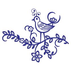 Bluework Birds 10(Lg)