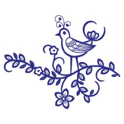 Bluework Birds 10(Sm) machine embroidery designs