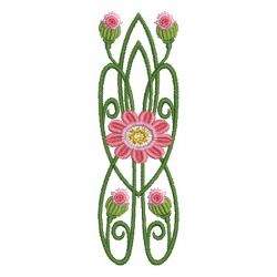 Art Nouveau Flower Borders 2 05