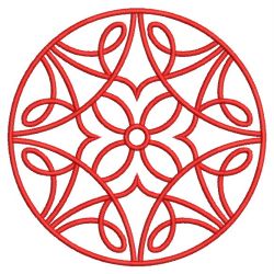 Redwork Circle 03(Sm) machine embroidery designs