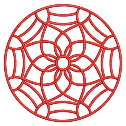 Redwork Circle 04(Lg) machine embroidery designs