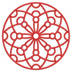 Redwork Circle 06(Lg)