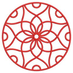 Redwork Circle 09(Md) machine embroidery designs