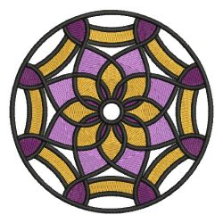 Colorful Circle 04 machine embroidery designs