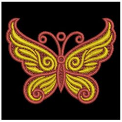 Fancy Butterflies 4 06 machine embroidery designs