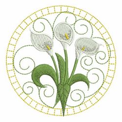 Calla Lilies 02 machine embroidery designs