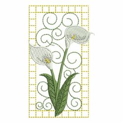 Calla Lilies 03 machine embroidery designs