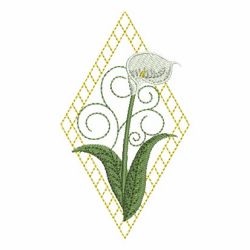 Calla Lilies 05 machine embroidery designs