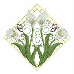 Calla Lilies 10 machine embroidery designs