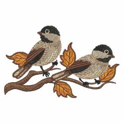 Black Capped Chickadee 02 machine embroidery designs