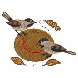 Black Capped Chickadee 05 machine embroidery designs