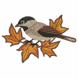 Black Capped Chickadee 07 machine embroidery designs