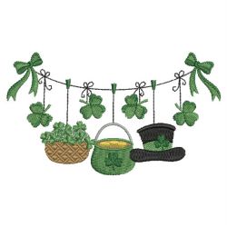 Festive Clothesline 07(Lg) machine embroidery designs