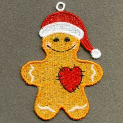 FSL Gingerbread Ornaments machine embroidery designs