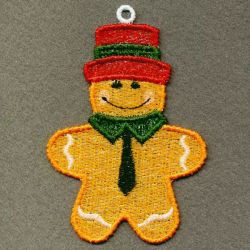 FSL Gingerbread Ornaments 10 machine embroidery designs