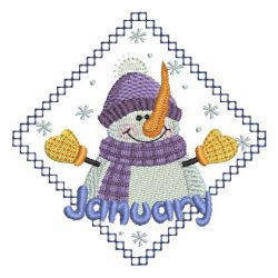 12 Months of the Year machine embroidery designs