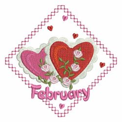 12 Months of the Year 02 machine embroidery designs