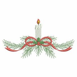 Christmas Candles 09(Sm) machine embroidery designs