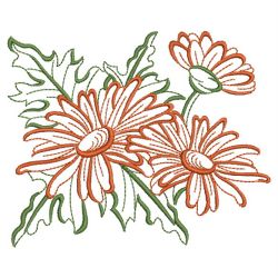 Vintage Daisy 06(Md) machine embroidery designs