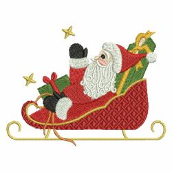 Christmas Santa 05 machine embroidery designs