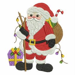 Christmas Santa 09 machine embroidery designs