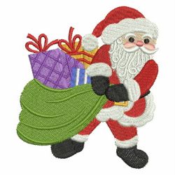 Christmas Santa 10 machine embroidery designs