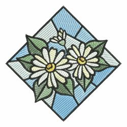 Stained Glass Flowers 05