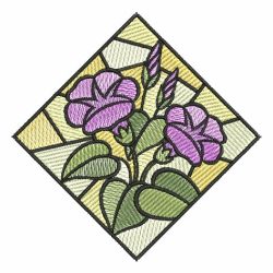 Stained Glass Flowers 07