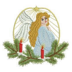 Christmas Angels 2 08 machine embroidery designs