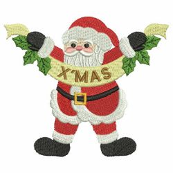 Christmas Santa 2 04 machine embroidery designs