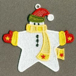 FSL Snowman Star 02 machine embroidery designs